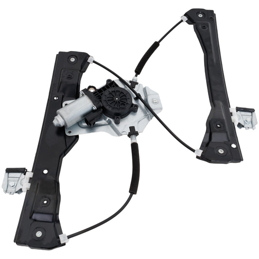 Front, Passenger Side Window Regulator, Power, Base Model, 4 Cyl., 1.4L Engine, (2014, 1st Design, Without Outrigger Tabs)