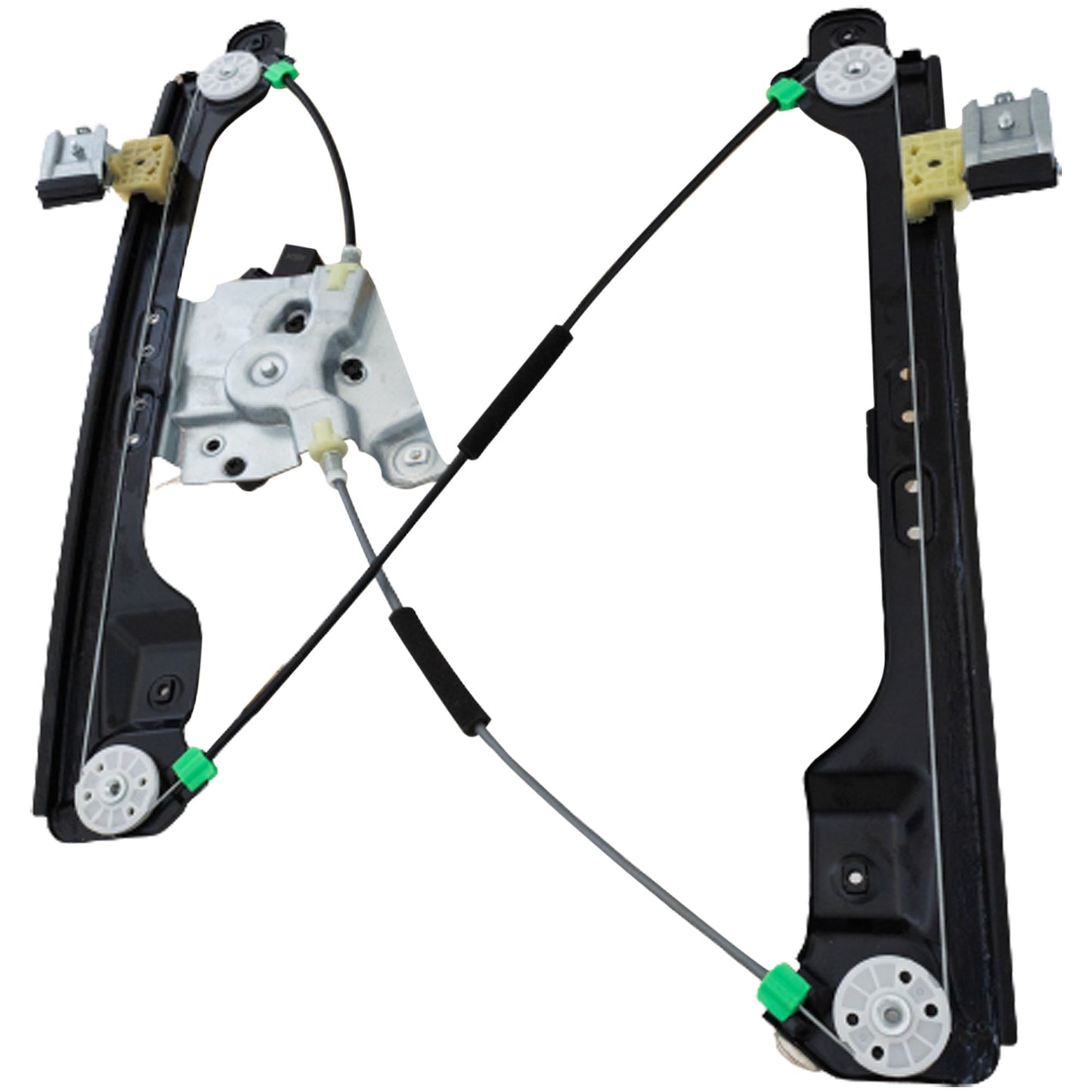 Front, Passenger Side Window Regulator, Power, With Motor