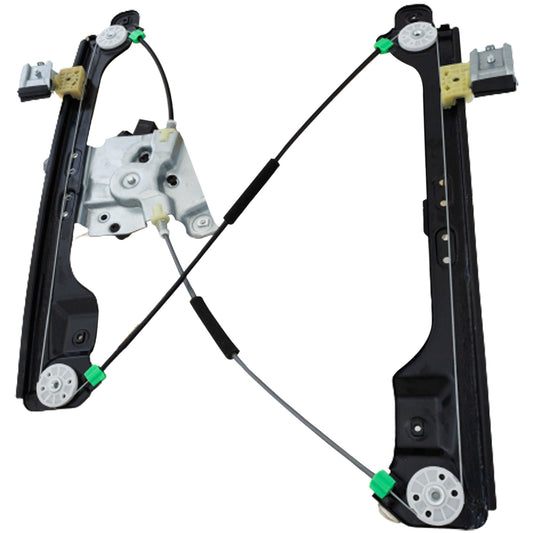 Front, Passenger Side Window Regulator, Power, With Motor