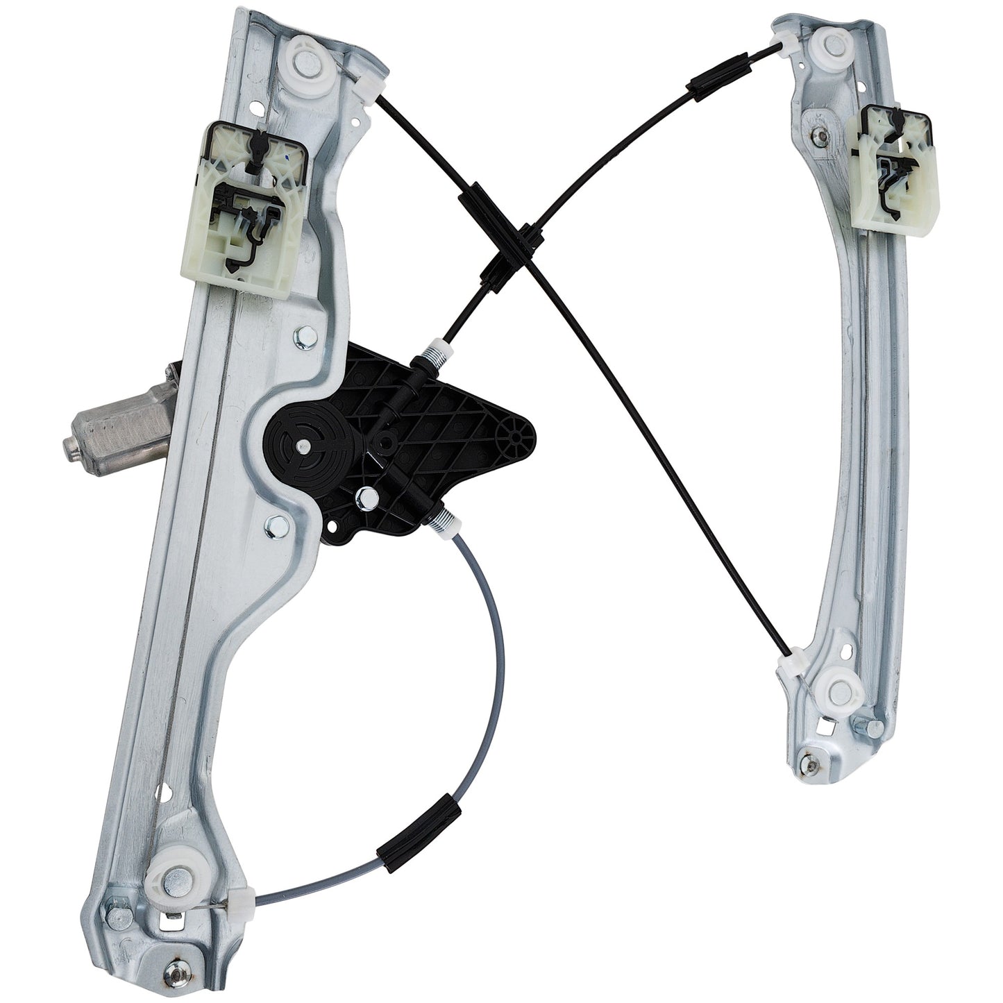 Front, Driver Side Power Window Regulator, With Motor