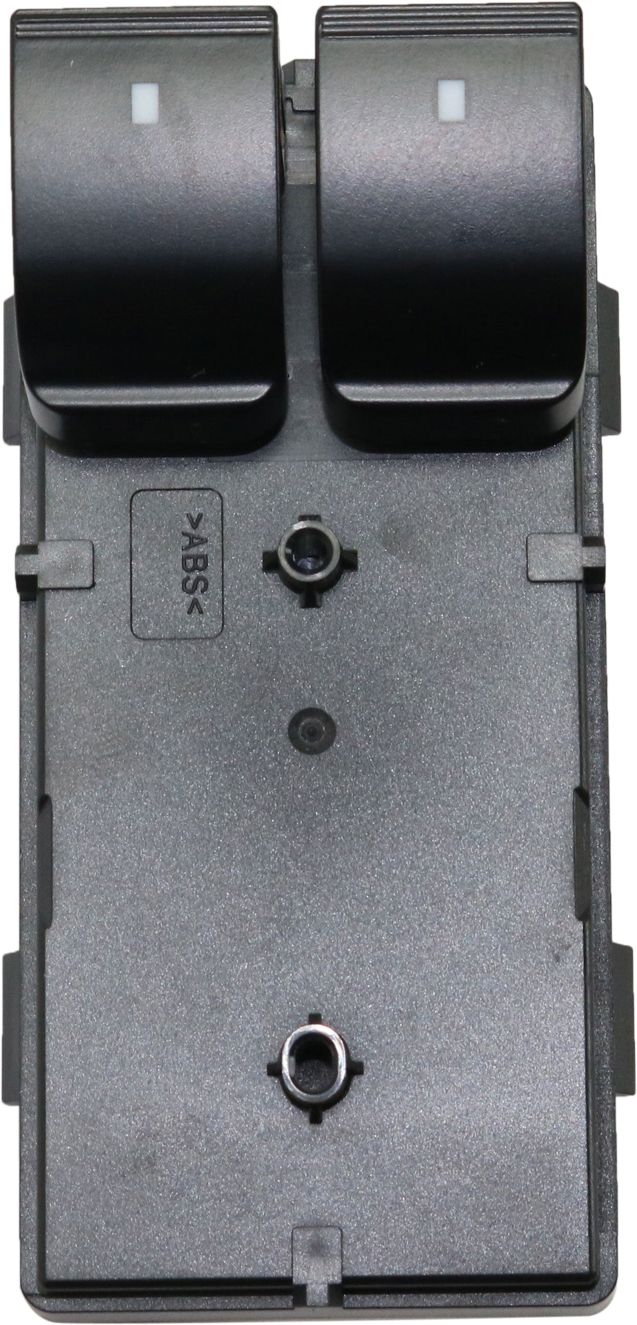 Front, Driver Side Window Switch, Black, 2-Button, without Mirror Switch