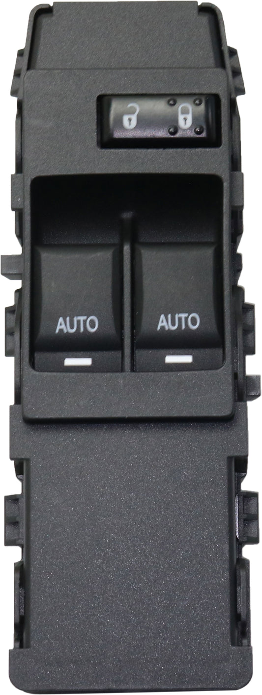 Front or Rear, Driver Side Window Switch Black