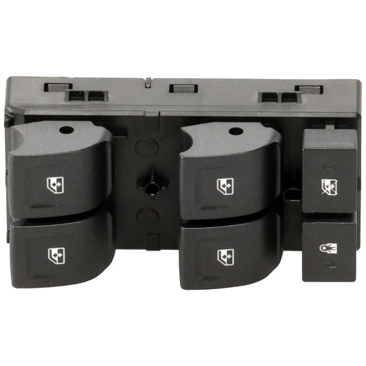 Front, Driver Side Window Switch, Black