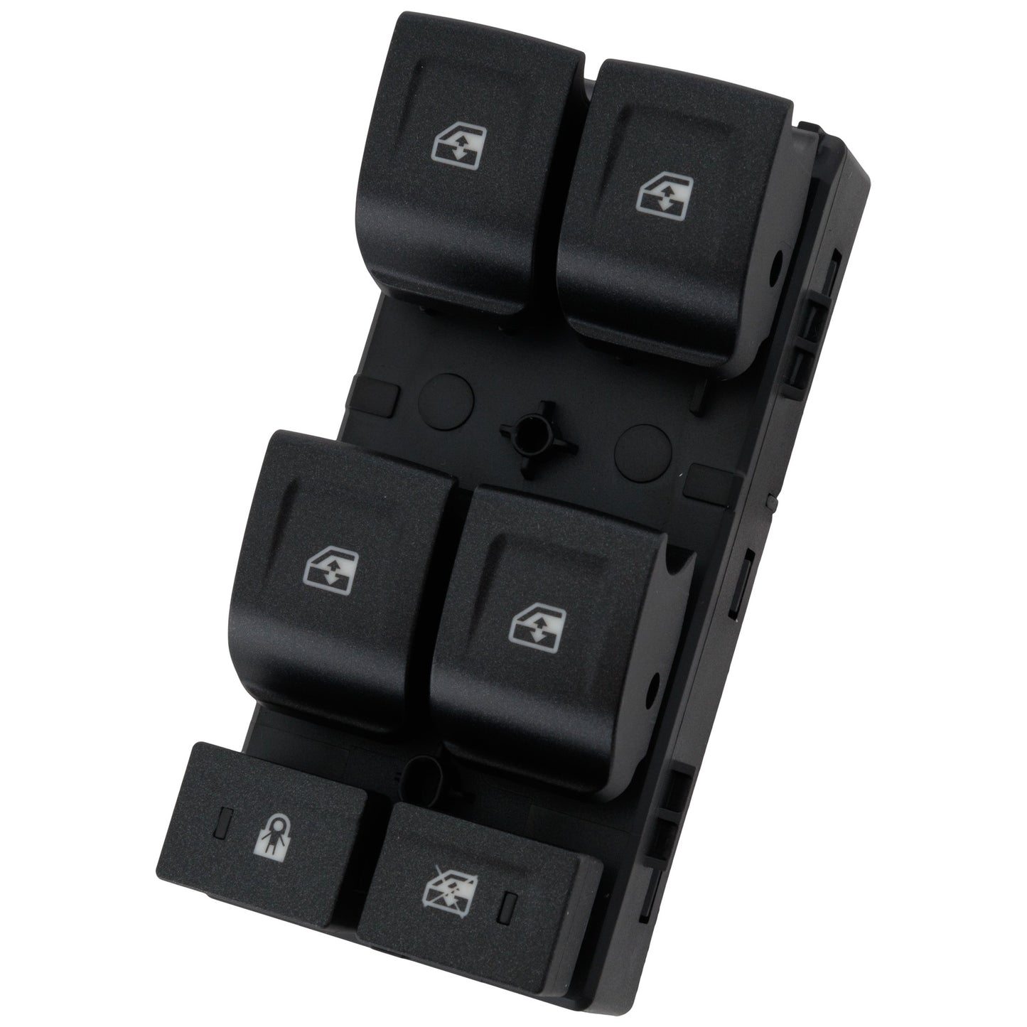 Front, Driver Side Window Switch, Black