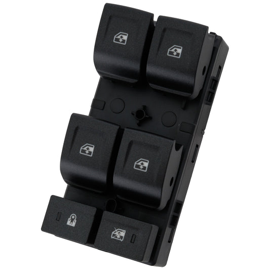 Front, Driver Side Window Switch, Black
