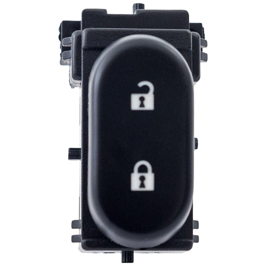 Front Door Lock Switch Black