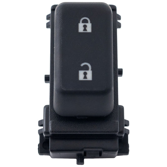Front, Driver Side Door Lock Switch Black