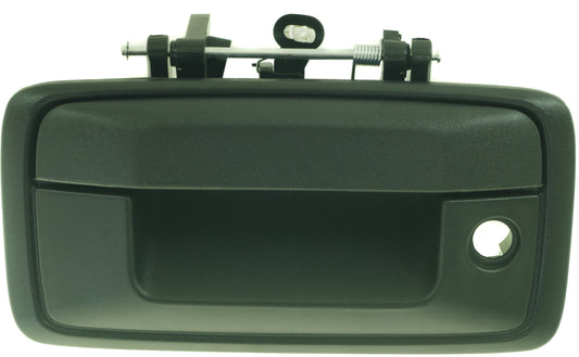 Tailgate Handle, Textured Black Plastic Without Camera Hole
