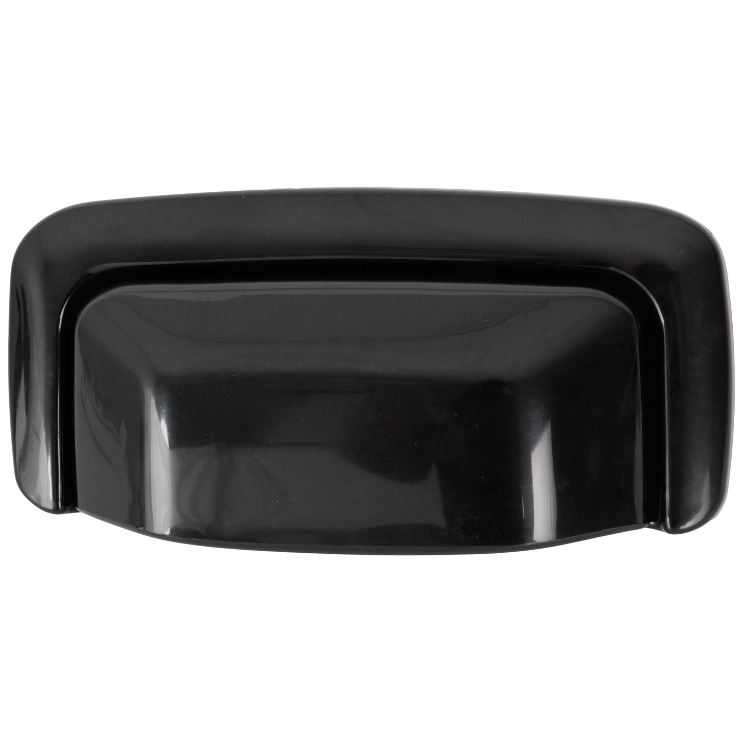 Tailgate Handle, Smooth Black Plastic Without Camera Hole Without Key Hole