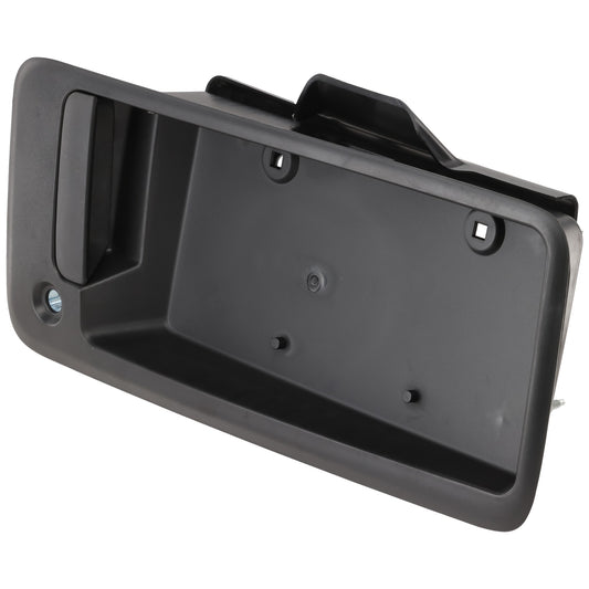 Tailgate Handle, Textured Black Plastic Without Camera Hole With Key Hole
