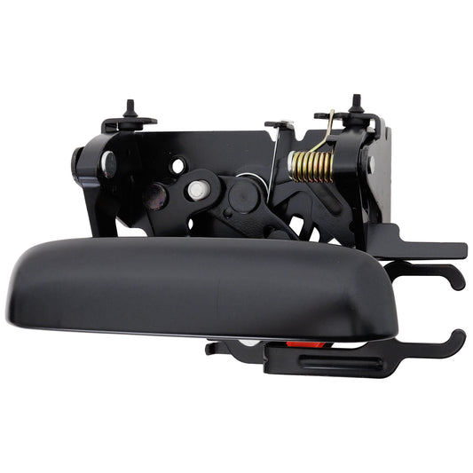 Tailgate Handle Bezel, Smooth Black Plastic Without Camera Hole Without Key Hole