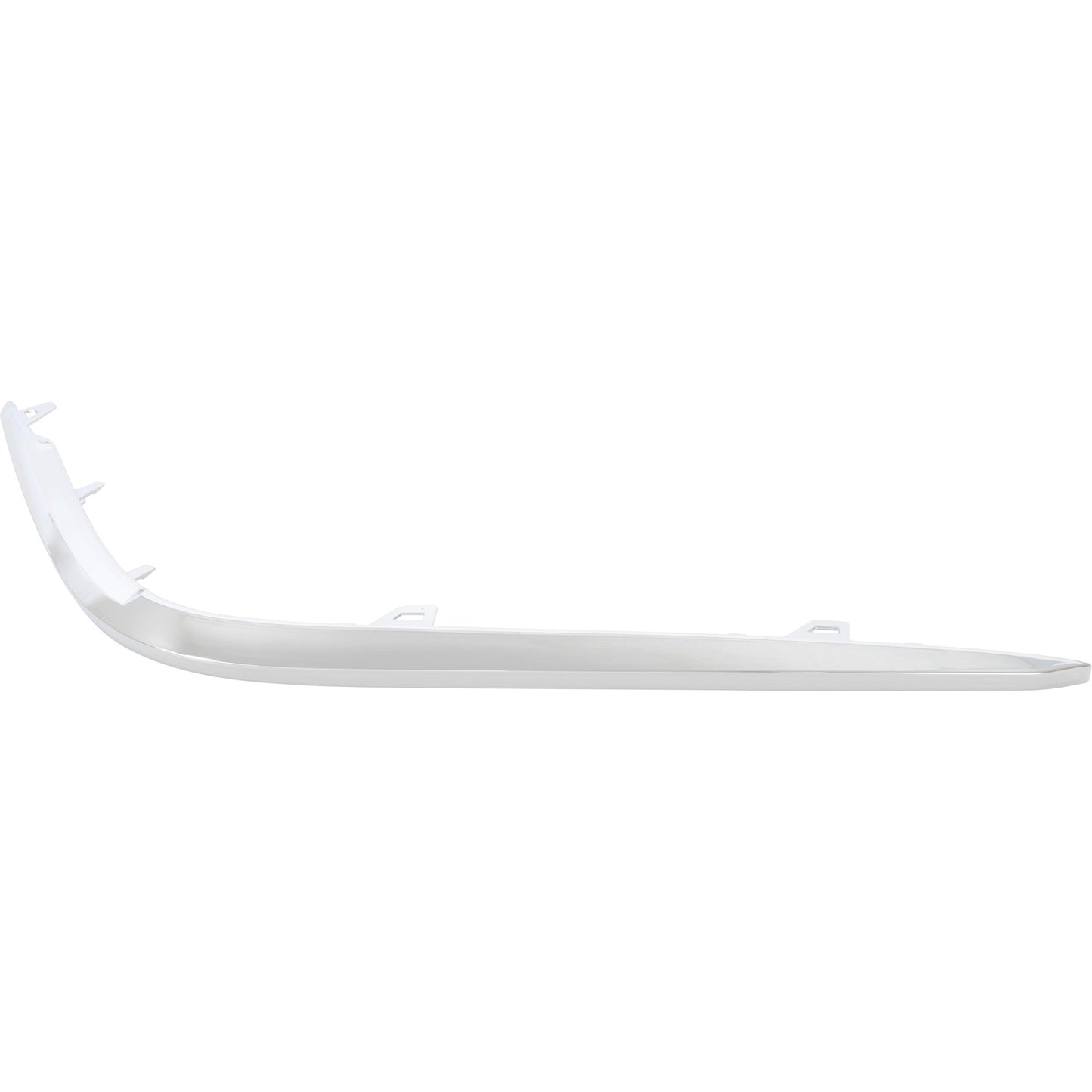 Front, Passenger Side Bumper Trim, Chrome