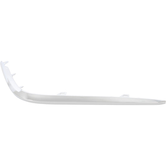 Front, Passenger Side Bumper Trim, Chrome