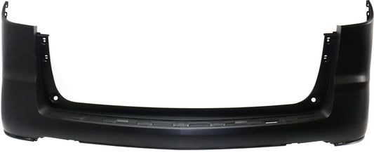 Rear, Upper Primed Bumper Cover, 6 Cyl., 3.6L Engine, Without Parking Aid Sensor Holes