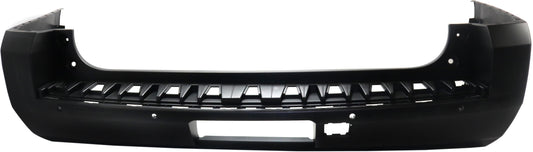Rear Primed Bumper Cover, With Parking Aid Sensor Holes, CAPA Certified