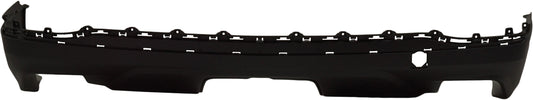 Rear, Lower Bumper Cover, Textured, With Dual Exhaust Cut Outs, CAPA Certified