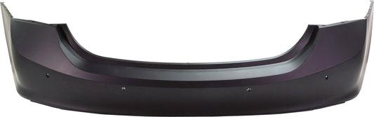 Rear Primed Bumper Cover, With Blind Spot Sensor Holes, CAPA CERTIFIED