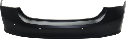 Rear Primed Bumper Cover, Premier Model, With Blind Spot Sensor Holes, CAPA Certified