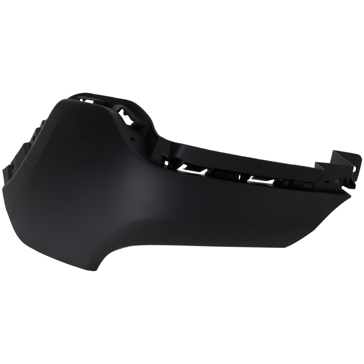 Задний бампер со стороны пассажира, грунтованный пластик