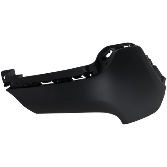 Задний бампер со стороны водителя, грунтованный пластик