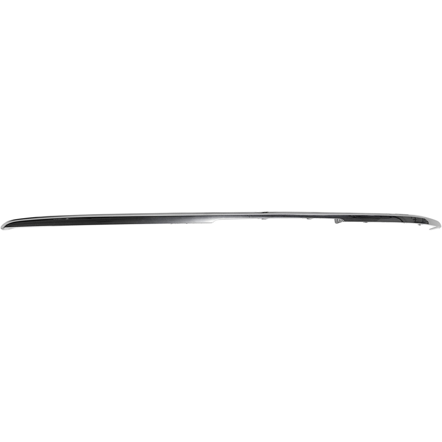Rear, Driver or Passenger Side Bumper Trim, Silver