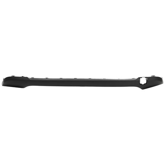 Rear, Upper Valance, Textured Black