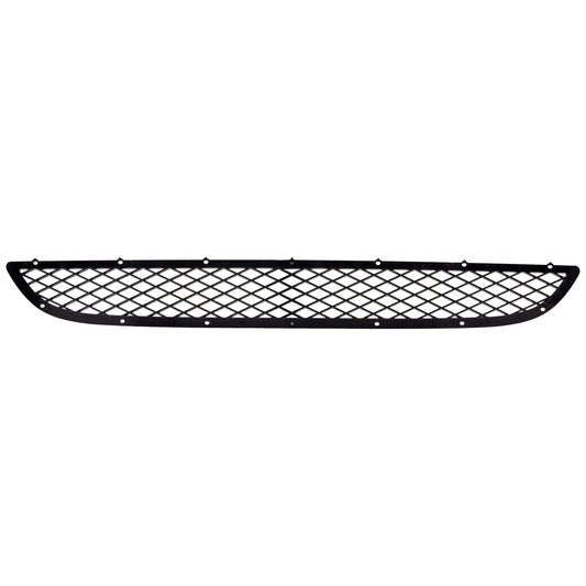 Front, Lower Bumper Grille, Black, Base Model