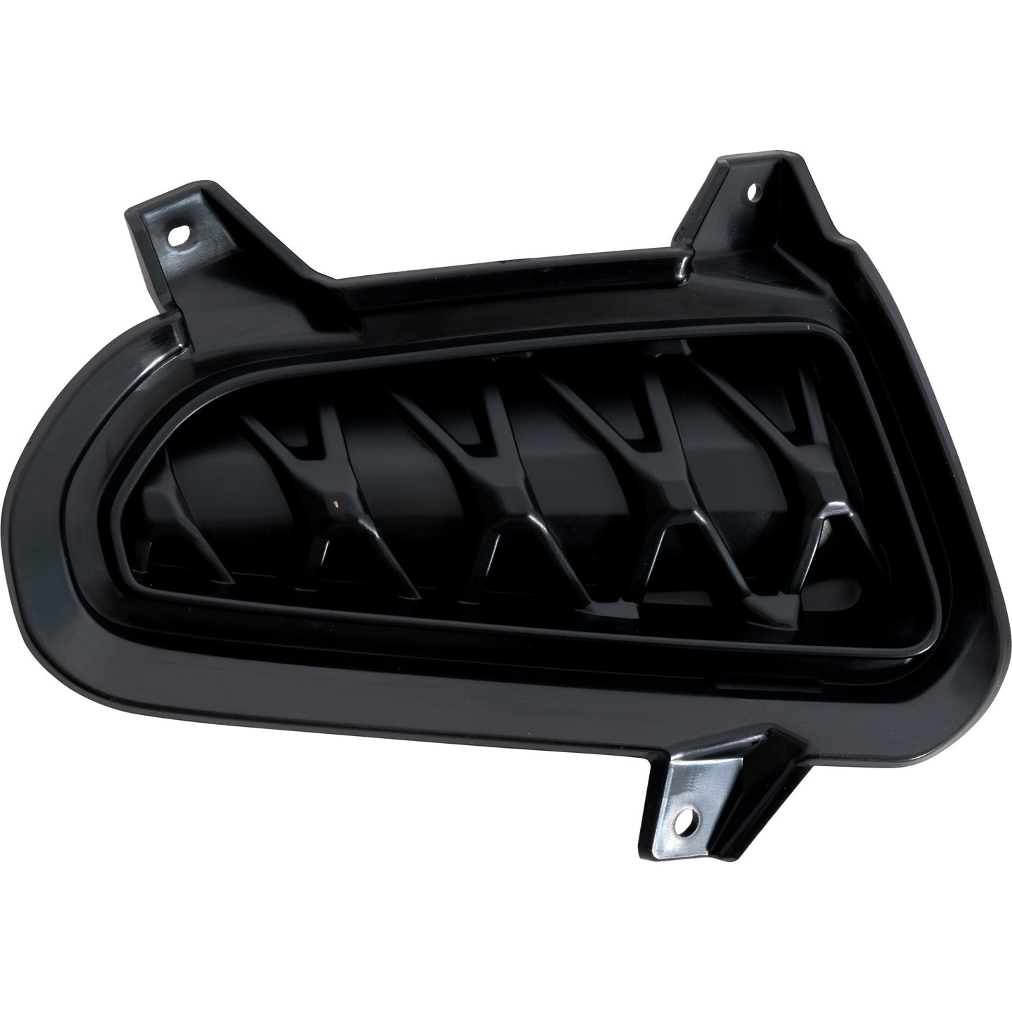 Front, Passenger Side Bumper Grille, Textured Black