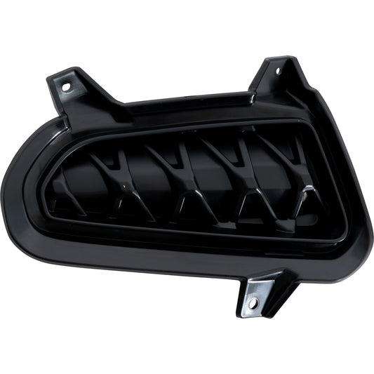 Front, Passenger Side Bumper Grille, Textured Black