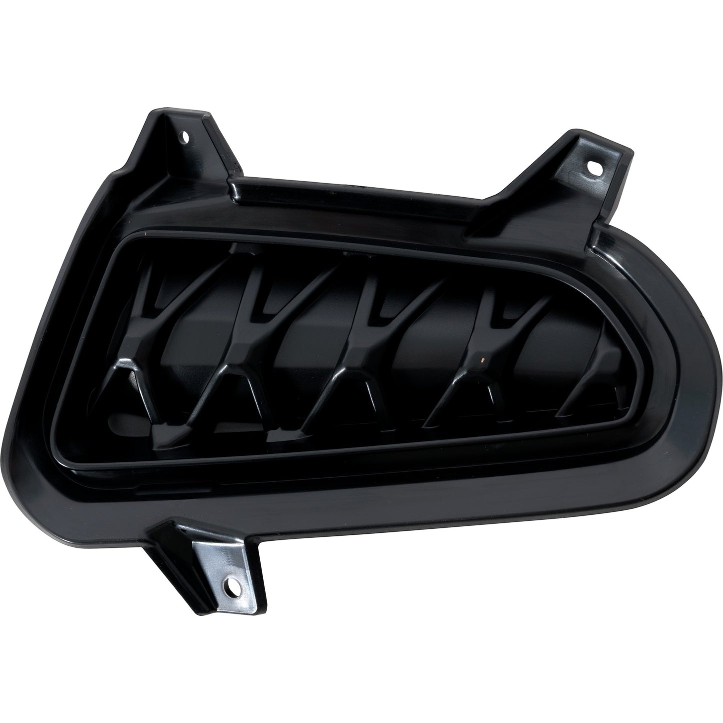 Front, Driver Side Bumper Grille, Textured Black