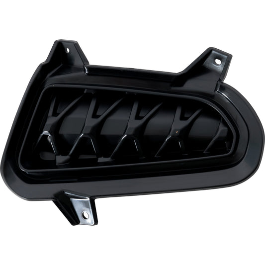 Front, Driver Side Bumper Grille, Textured Black