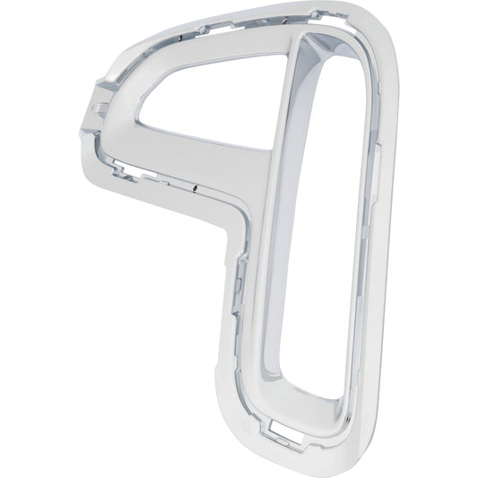 Front, Passenger Side Fog Light Trim, Chrome