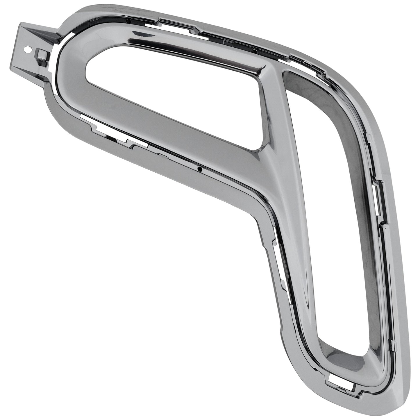 Front, Passenger Side Fog Light Trim, Silver