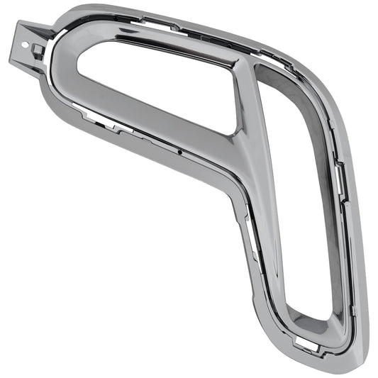 Front, Passenger Side Fog Light Trim, Silver