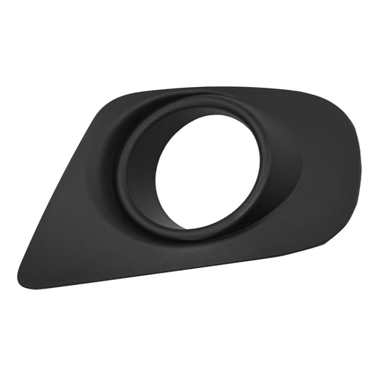 Front, Passenger Side Fog Light Trim, Textured Black