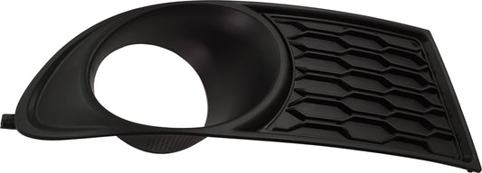 Front, Passenger Side Fog Light Trim, Textured Black