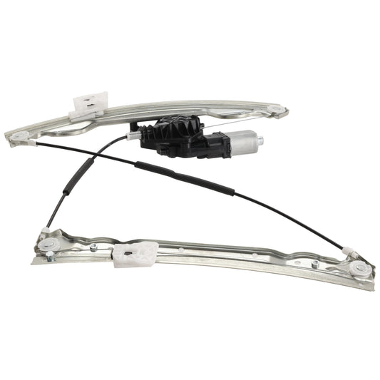 Front, Driver Side Power Window Regulator, With Motor