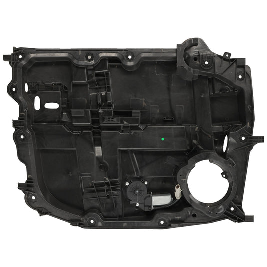 Front, Driver Side Window Regulator, Power, With Panel