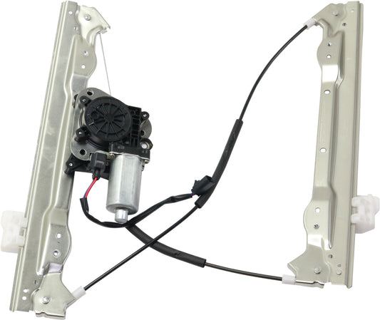 Front, Passenger Side Power Window Regulator, With Motor