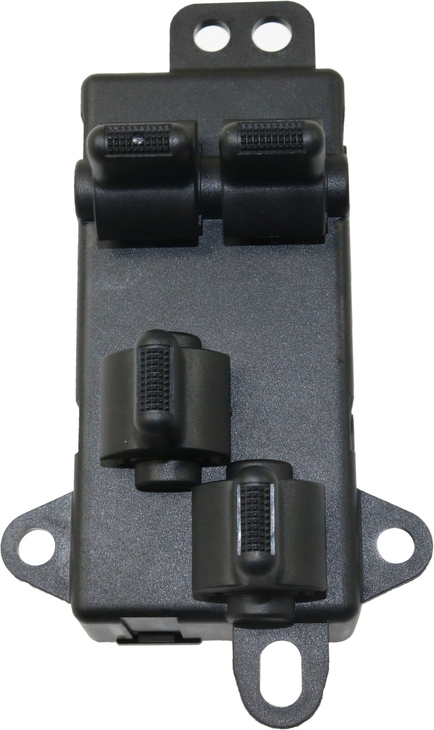 Front, Driver Side Window Switch, Black, 4-Button, with One-Touch Feature