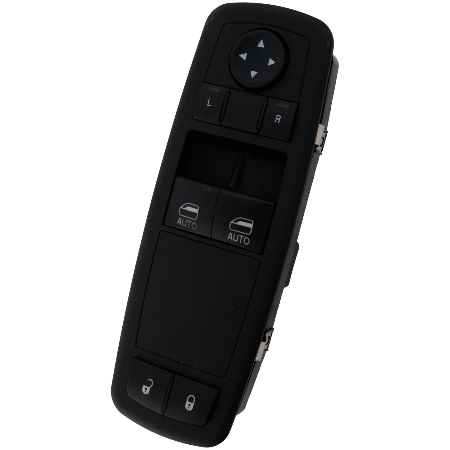 Front, Driver Side Window Switch, Black, 2-Door