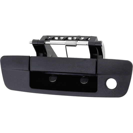 Tailgate Handle, Black Plastic