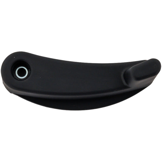 Tailgate Handle, Textured Black Plastic Without Camera Hole With Key Hole