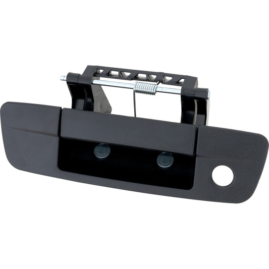 Tailgate Handle, Textured Black Plastic Without Camera Hole With Key Hole