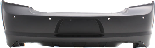 Rear Primed Bumper Cover, With Parking Aid Sensor Holes, SRT8 Model