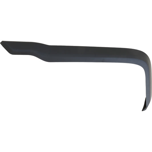 Rear, Passenger Side Valance, Textured Black