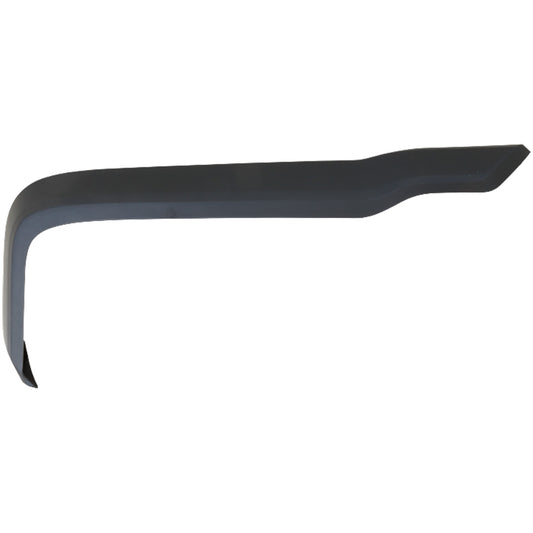 Rear, Driver Side Valance, Textured Black