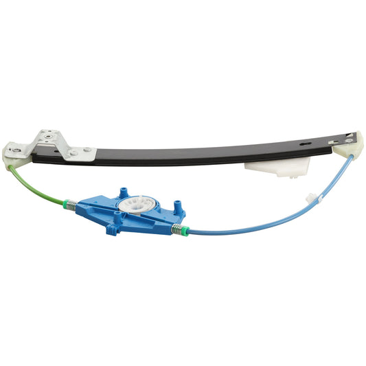 Rear, Driver Side Power Window Regulator, Without Motor