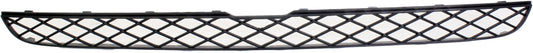 Front, Center, Upper Bumper Grille, Textured Black