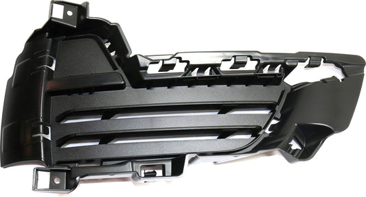 Front, Passenger Side, Outer Bumper Grille, Textured Black